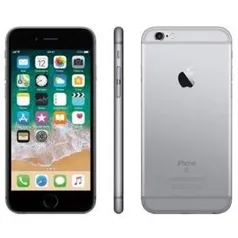 iPhone 6s Apple 32GB Cinza Espacial 4G - Tela 4.7” Retina Câmera 5MP iOS 11 Proc. A9 Wi-Fi R$1.979