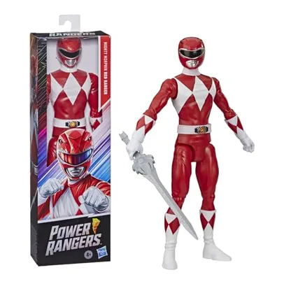 Power Rangers Mighty Morphin Ranger Vermelho - Figura de 30 cm - E8665 - Hasbro