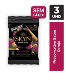 PRESERVATIVO SKYN SEXY CHERRY 3 UNIDADES