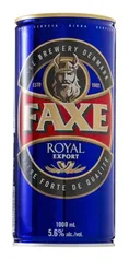 Cerveja Dinamarquesa Faxe Royal Export Lata 1 Litro