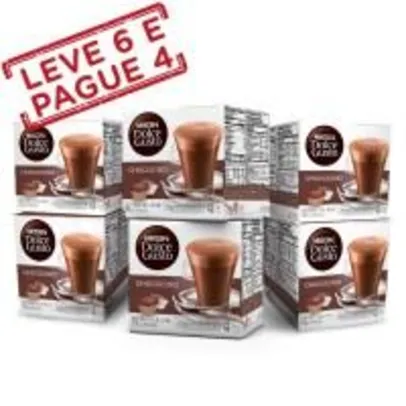 Combo de Chococino Nescafé Dolce Gusto (Leve 6, Pague 4) - R$88