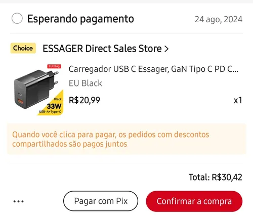 Imagen na descrição da promoção