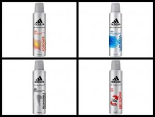 Desodorante Aerosol Antitranspirante Masculino - Adidas por R$ 5,49