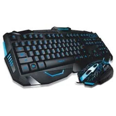 Teclado e Mouse Gamer Multilaser Lightning TC195