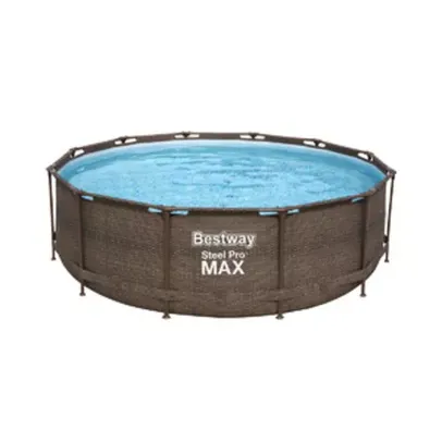 PREÇÃO! Piscina Estrutural 9150 Litros Deluxe + Escada + Filtro 110v Bestway