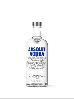 [APP] Vodka Absolut 750ml R$ 50