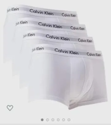 Kit com 4 Cuecas Low Rise Trunk, Calvin Klein, Masculino | R$109