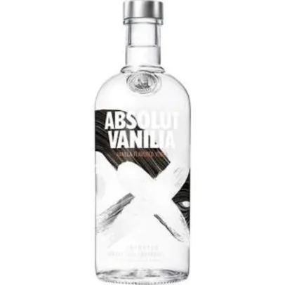 Vodka Absolut Vanilia - 750ml por R$ 60
