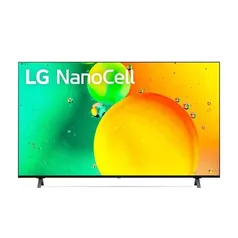 Smart TV LG 50 Polegadas 4K UHD NanoCell, 3 HDMI, 2 USB, Wi-Fi, ThinQAI, Smart Magic, Google, Alexa 