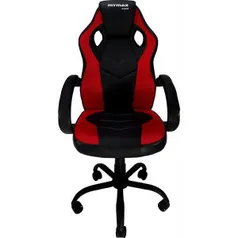 [AME R$555] Cadeira Gamer MX0 Giratoria Preto/Vermelho - Mymax