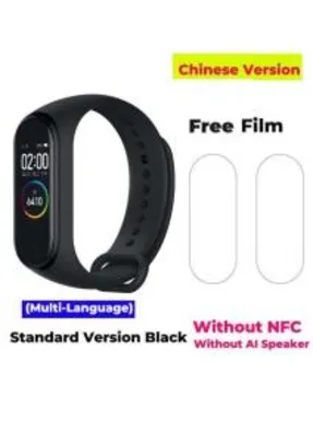 Versão Global De 2019 Mais Novo Xiaomi Mi Banda 4 Inteligente Miband 4 Bracelet Heart Rate Aptidão 135mah Tela Colorida Bluetooth 5.0 - R$95