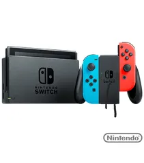 Nintendo Switch Neon Azul e Vermelho | R$2.080 a vista