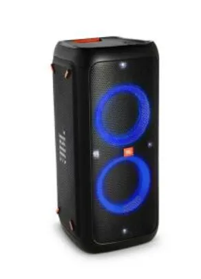 [AME] Jbl Party Box 300 Caixa De Som Portátil Bluetooth Led Usb 120 Wrms Bateria 18hrs por R$ 1899 ( via AME)