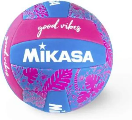 [Prime] Bola de Vôlei Good Vibes Mikasa R$ 55