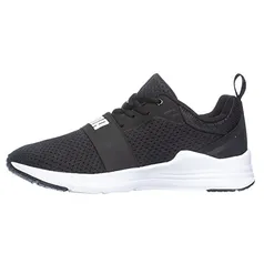 Tênis Puma Puma Wired Run BDP adulto-unissex, preto e branco, 43