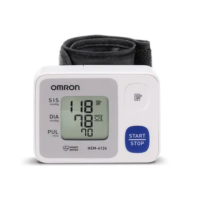 Monitor De Pressão Omron Digital De Pulso Automático Hem-6124 | R$81