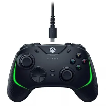 Controle com fio Razer Wolverine V2 Chroma Pro para Xbox Series X|S, Xbox One, PC, preto