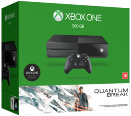 [Saraiva] Console Xbox One 500Gb Sem Kinect + Jogo Quantum Break - R$ 1.323,00