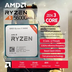 Ryzen 5 5600g R5 Processador Amd NOVO