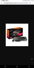 Placa de Vídeo Gigabyte AMD Radeon RX 5700 8G, GDDR6 - R$2000