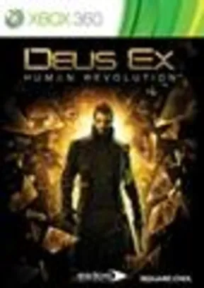 DEUS EX: HUMAN REVOLUTION - XBOX 360 - R$ 6