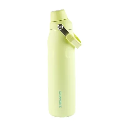 Stanley - Garrafa de Água Aerolight com Tampa Fast Flow, Garrafa Térmica a Vácuo para Bebidas Frias, Aço Inoxidável Leve, 1,1 L, Citron