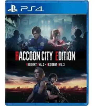 [PS4] Raccoon City Edition - Inclui RE2 e RE3 Remake | R$133