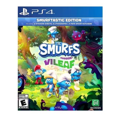 Game The Smurfs Mission Vileaf PlayStation 4