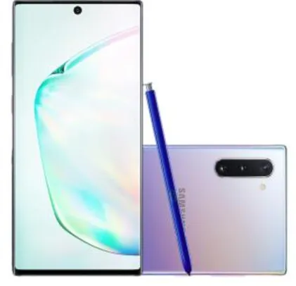 Smartphone Samsung Galaxy Note 10 256GB Dual Chip - Prata