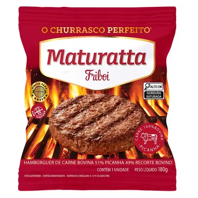 [Regional] Hambúrguer de Picanha Maturatta 180g