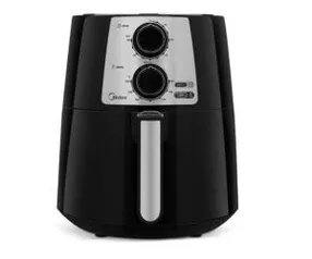 Fritadeira sem Óleo Midea 3.5L Preta e Inox 127v - R$299