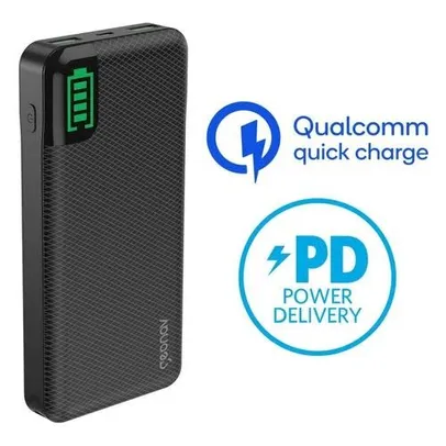 Power Bank 20000 Mah 60w Turbo Geonav Qc 3.0 Power Delivery Pd | R$133