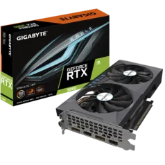 Placa de Vídeo Gigabyte GeForce RTX 3060 EAGLE OC 12G, LHR, 12GB, GDDR6, DLSS, Ray Tracing, GV-N3060