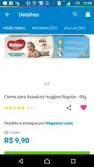 Creme para Assadura Huggies Regular - 90g R$15