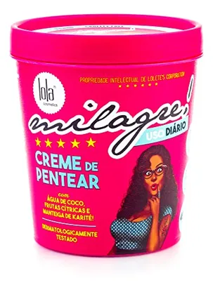 Lola Cosmetics Milagre Creme Pentear 450G