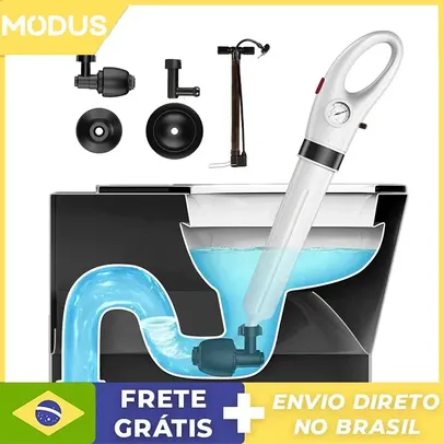 [Do brasil] Desentupidor de Sanitário Ar Alta Pressão Blaster Dreno