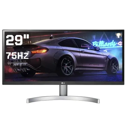 Monitor LED 29" Ultrawide 21:9 LG IPS HDMI Full HD 2560 x 1080, DisplayPort, 75Hz, HDR10, HDMI - 29WK600