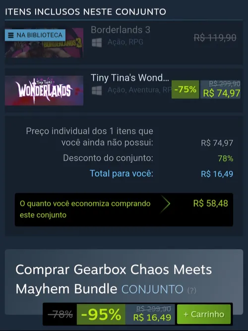 Imagen na descrição da promoção