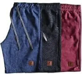 Kit 03 Bermudas Moletom Polo Marine | R$ 89