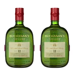 Kit 2 Whisky Buchanan's Deluxe 12 anos 750ml