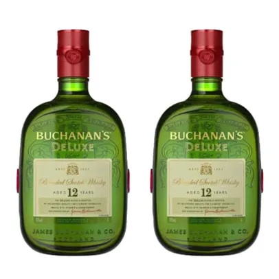 Kit 2 Whisky Buchanan's Deluxe 12 anos 750ml