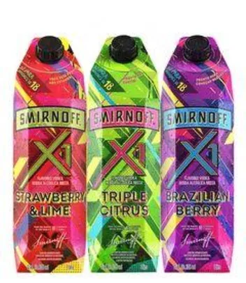 Kit 3 Smirnoff X1