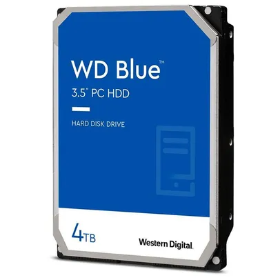 HD WD Blue 4TB, 3,5, SATA, 5400RPM - WD40EZAZ 