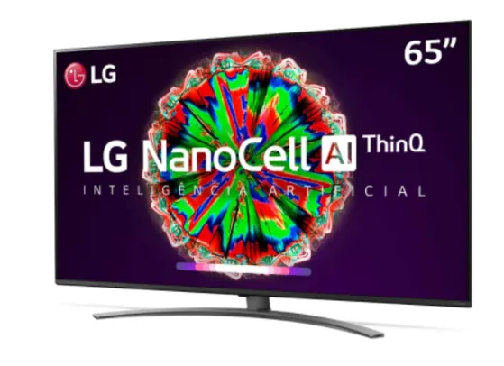 Smart TV LG 65" 4K IPS NanoCell 65NANO81