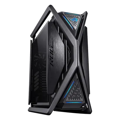 Gabinete Gamer Asus ROG Hyperion GR701, E-ATX, Full Tower, Lateral em Vidro Temperado, 4x Cooler Fan, Preto - 90DC00F0-B30000