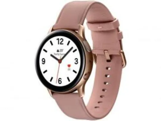 [Navegador celular] Samsung Galaxy Watch Active 2 LTE (40mm, Rosé) | R$1254