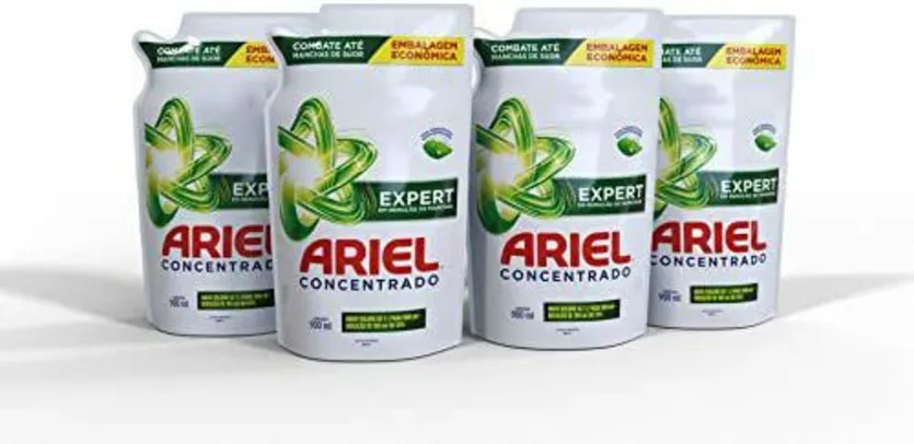 Sabão Líquido Concentrado Refil Ariel Expert 3,6L | R$57