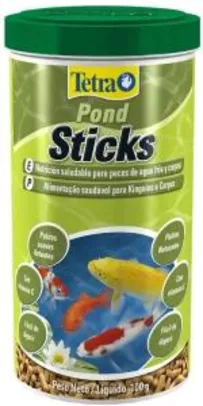Tetra Pond Sticks 100g (para todos os tipos de peixe) | R$17