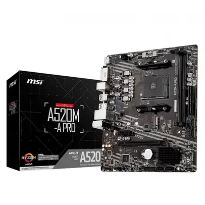 Placa Mãe MSI A520M-A PRO