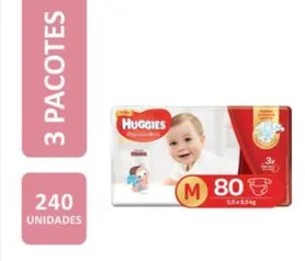 [SITE] Fraldas Huggies Hiper Supreme Care 240 Unidades M